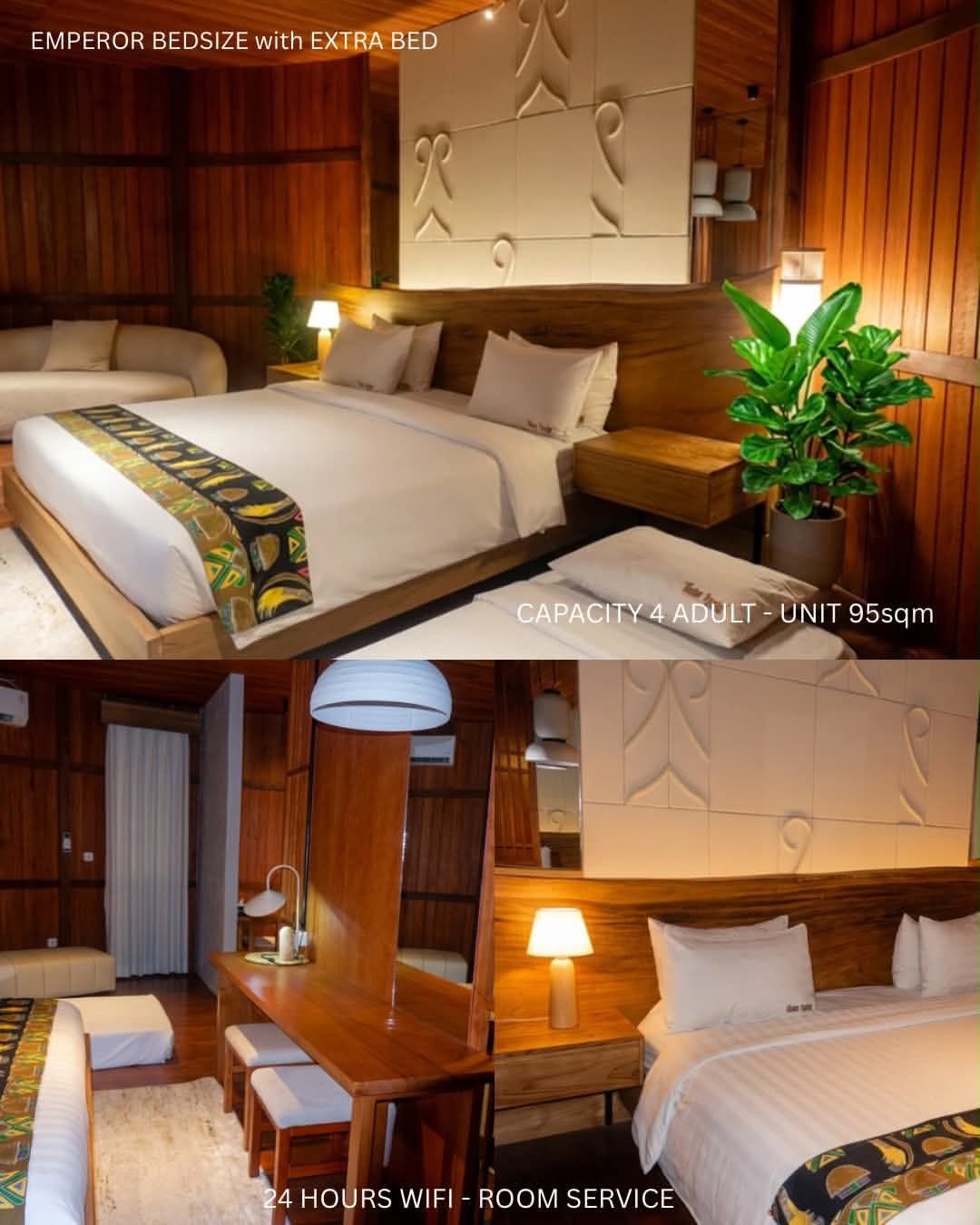 Kamar emperor bed